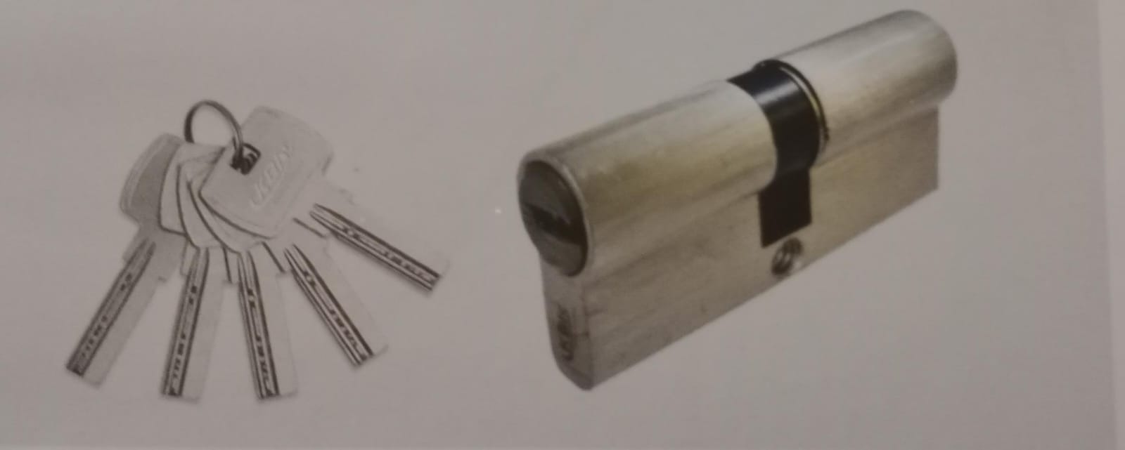 KBI-CYLINDER-BOTH SIDE WITH 5ULTRA KEY